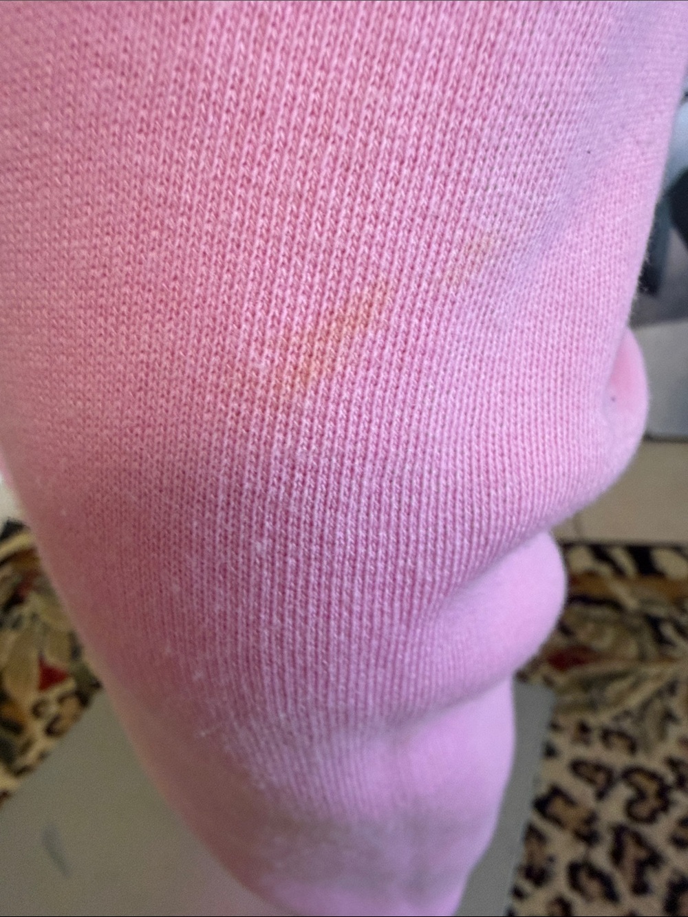 Pink Drawstring Cropped Sweatpants - Picture 6 of 7